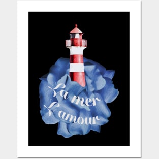 La Mer Lighthouse Posters and Art